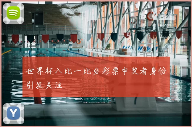 世界杯八比一比分彩票中奖者身份引发关注