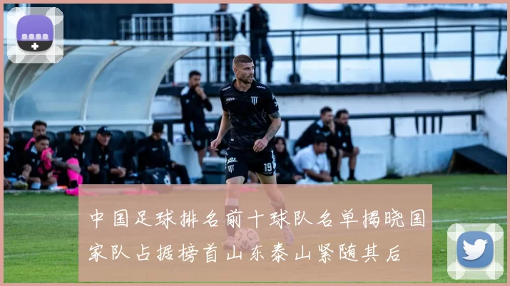 中国足球排名前十球队名单揭晓国家队占据榜首山东泰山紧随其后