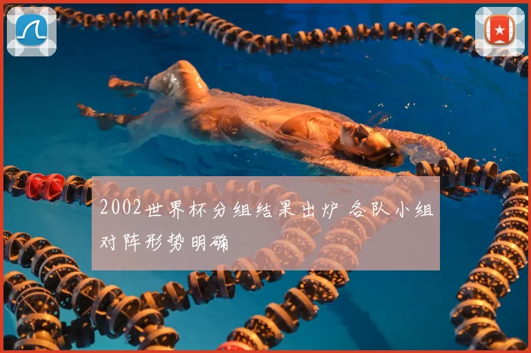 2002世界杯分组结果出炉 各队小组对阵形势明确