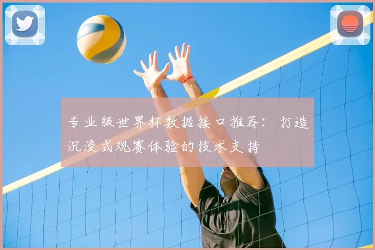 专业级世界杯数据接口推荐：打造沉浸式观赛体验的技术支持